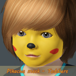 Pikachu+Face+Paint Pikachu Face Paint http://www.thesimsresource.com/members/Jennice25 ...