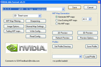 DDS Save Dialog