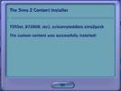 Sims2Pack Installation Done